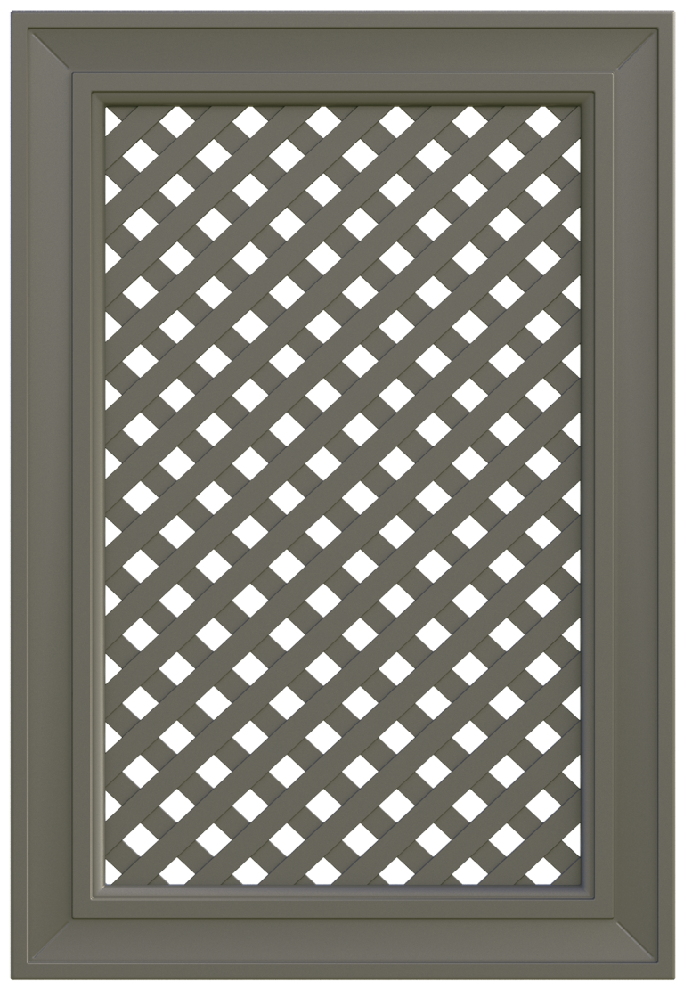 Lattice door