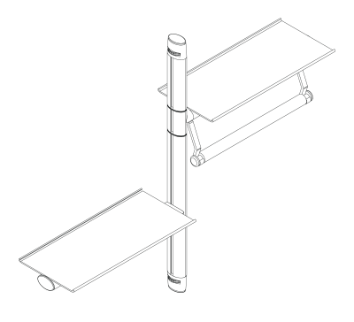 Кухненски полици Flag